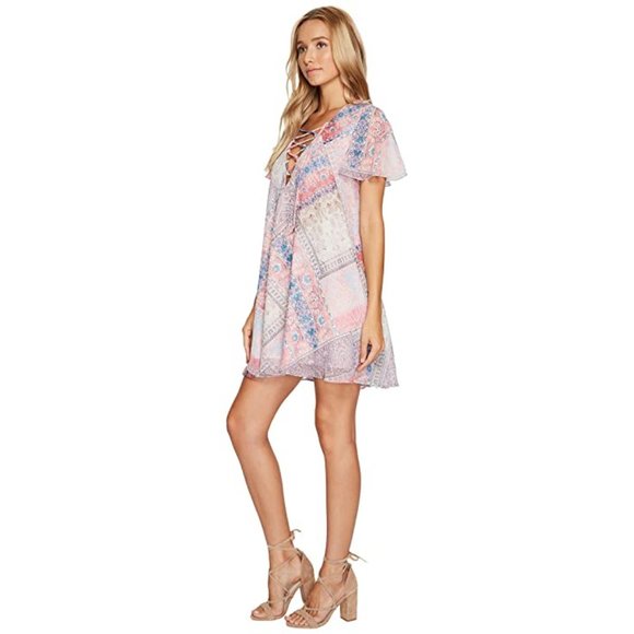 🌻Show Me Your Mumu🌻Kylie Lace Up Dress - Picture 6 of 10